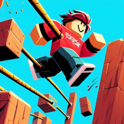Obby but you're always jumping