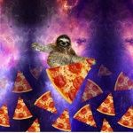 Galaxy space sloths