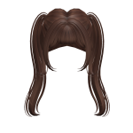 Long Straight Pigtail Anime Hair