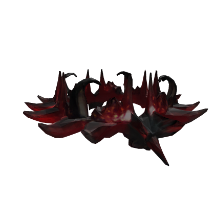 Red Spiky Crown Roblox item