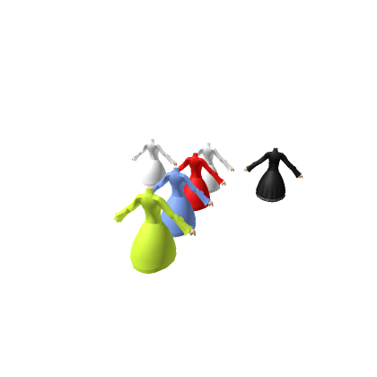 Recolorable Dresses || Kyla
