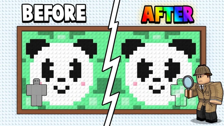 Hide In Pixels on Roblox, screenshot 6
