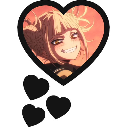 Himiko Toga Thinking Hearts My Hero Academia Roblox item