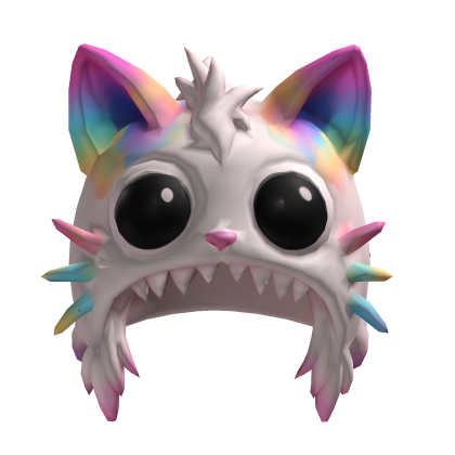Rainbow Cat Hood