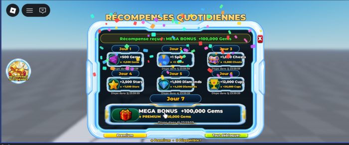 Daily Reward System – 7 Days | Premium preview 4