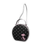 Vintage Hat Box Bag | Pink & Black