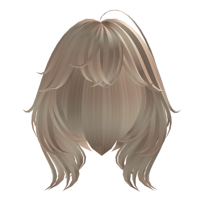 Voluminous Fluffy Cute Hair (Blonde) Roblox item