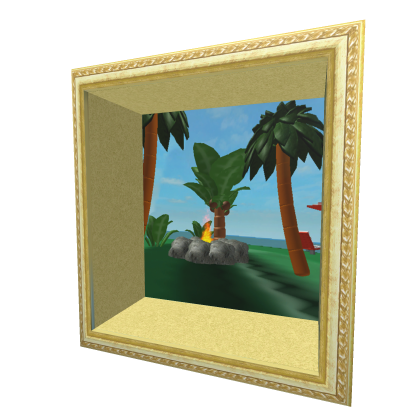Portrait of a Hero on a Tropical Vacation