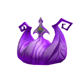 Neon Purple Crazy Crown