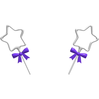 White/Purple Diwali Sparkler Headband Bows (Addon)