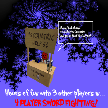 4 Player Sword Fighting (BLACK FRIDAY)