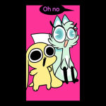 Mewtwo and Leafeon