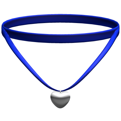 blue christmas heart pendant 3.0