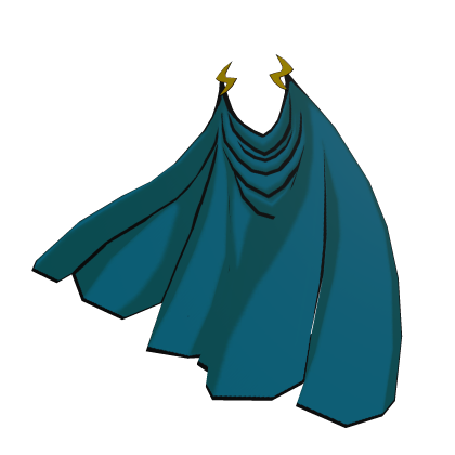 Sentry Cape (Cartoon) Roblox item