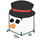 Snowman Cube