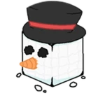 Snowman Cube