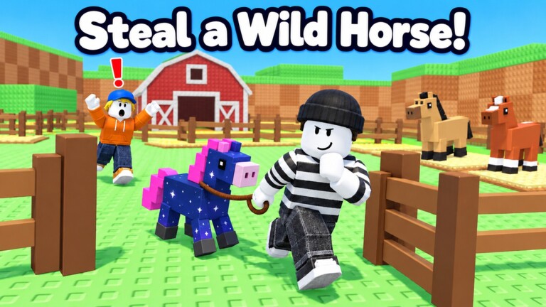 Steal a Wild Horse — official Roblox game image