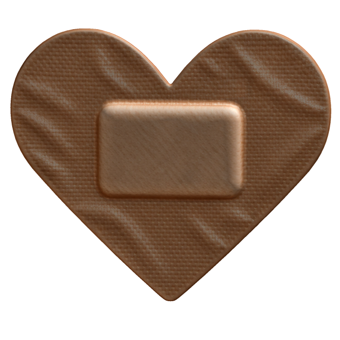 Heart Shaped Bandage