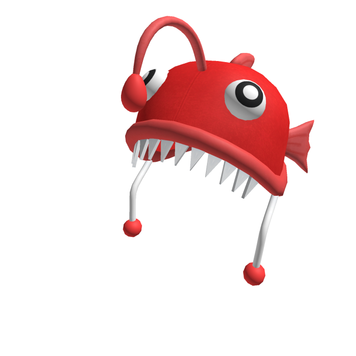 Fish hat (red)