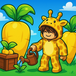 [🎡] GROW A GARDEN BUT I MADE IT!!