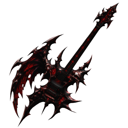 Big Hellwing Skullbound Vampire Guitar