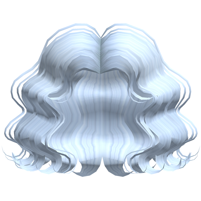 Short Curly Cute Bob Hair (Baby Blue)