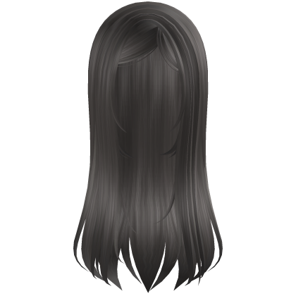 在 silver long straight moe goth emo hair
