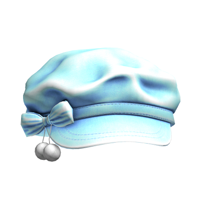 Cute Soft Fluffy Beret Cap (Blue)