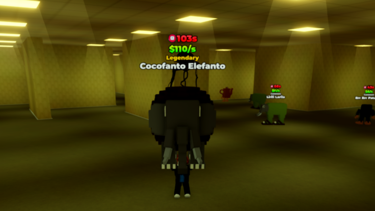 Brainrot Backrooms screenshot 1