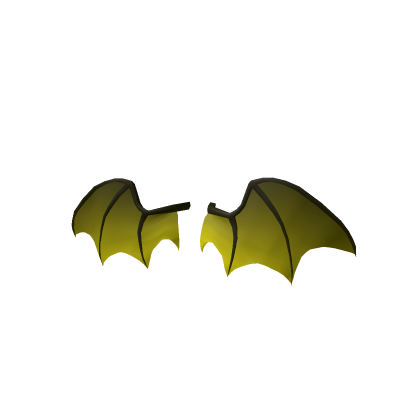 Yellow bat wings
