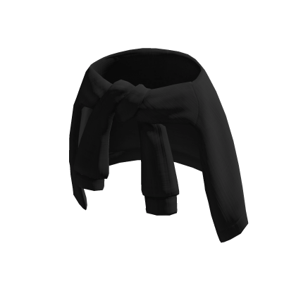 Black Jacket Around Waist