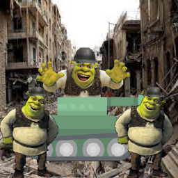 Shrek goes to War