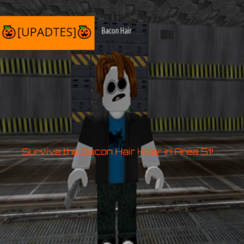 ❄️Survive the Bacon Hair Killer in Area 51!❄️