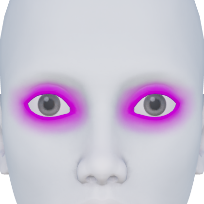 Neon Glowing Pink Eyes