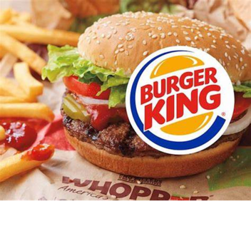 menu burger king