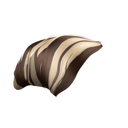Blonde and Brown Highlight Y2k Pouf Hair Bump
