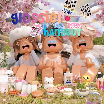 glossier hangout!⚡️🌴