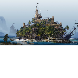 Beachside Pirate Island