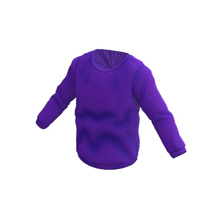 Classic Purple Sweater