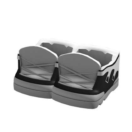 👟 Running Race | Dark & White Shoes thumbnail