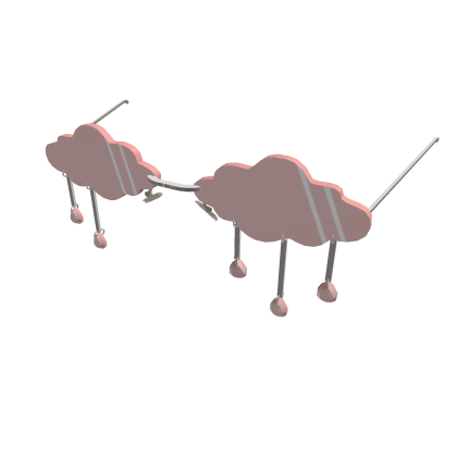 Magic Cloud Glasses - Pink Version Roblox item