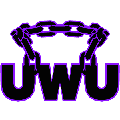 Cartoony Purple Uwu Chain Roblox item