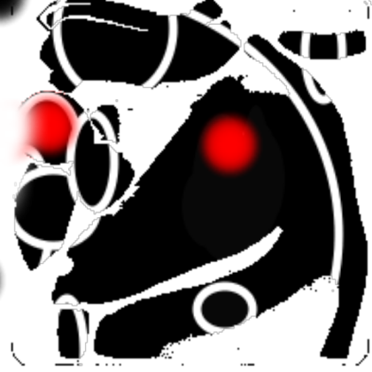 Demonic Cursed Wolf  Roblox decal