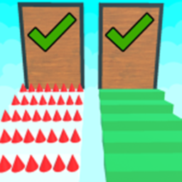 🚪50/50 Pick a Door Escape Parkour Obby!
