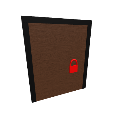 locked model door