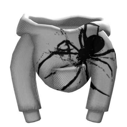 White Designer Spider Female Hoodie Roblox item