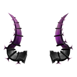 Purple Fiery Horns of the Netherworld