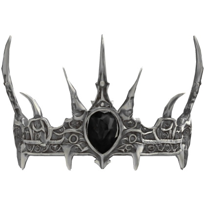 (In Group Store) Goth Spiked Spire Whiteout Crown