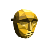 Golden Frontman Mask