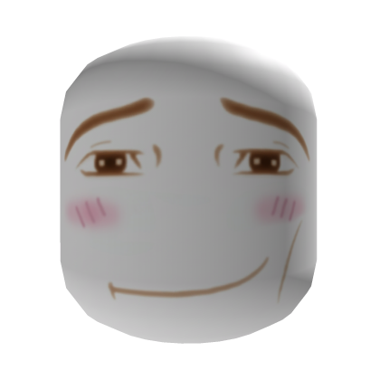 Kawaii Glowing Man Face Roblox item